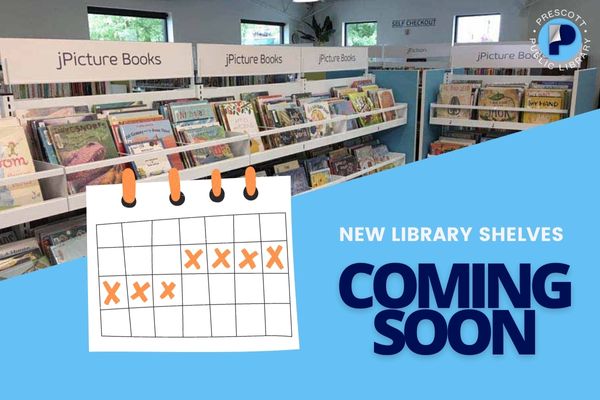new library shelving coming soon