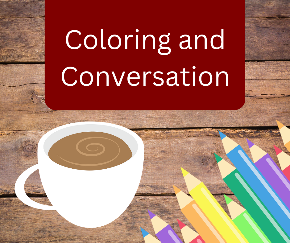 Coloring and Conversation